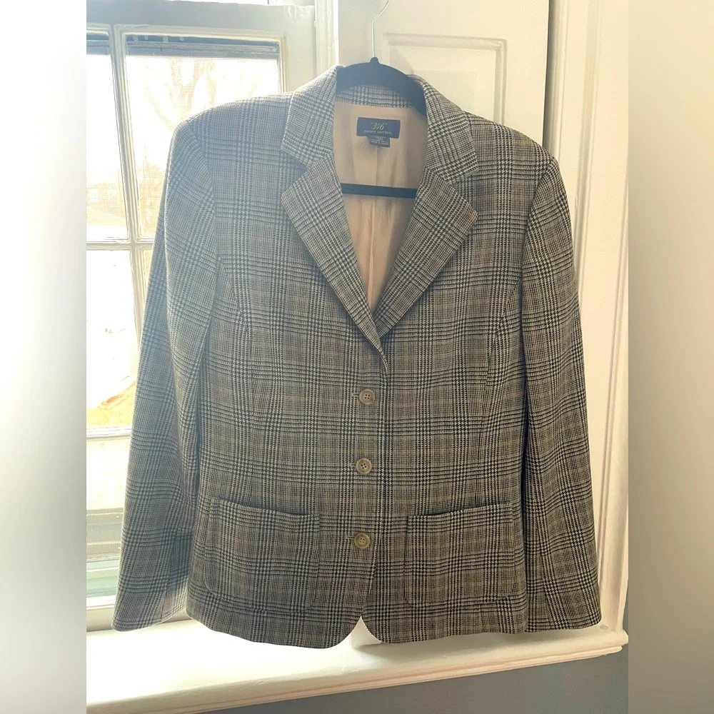 Brooks Brothers Plaid Wool Jacket - Picture 2 of 7